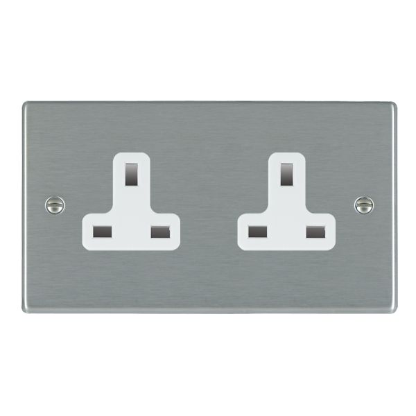 Hamln 74US99W Unswitched Socket 2G 13A