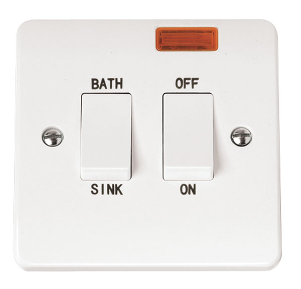 Click CMA024 Switch DP Sink 20A Whi