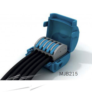 Wiska MJB215 Gel Insl Junction Box Blue