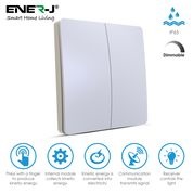ENER WS1025 Wireless Dimmable 2G Switch